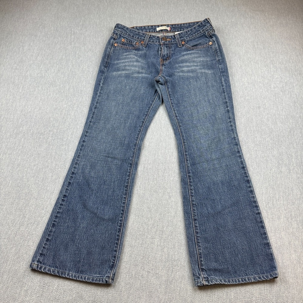 Vintage Levis Jeans Women 30X28‎ 545 Low Boot Cut Dark Wash Mid Rise Y2K Pant